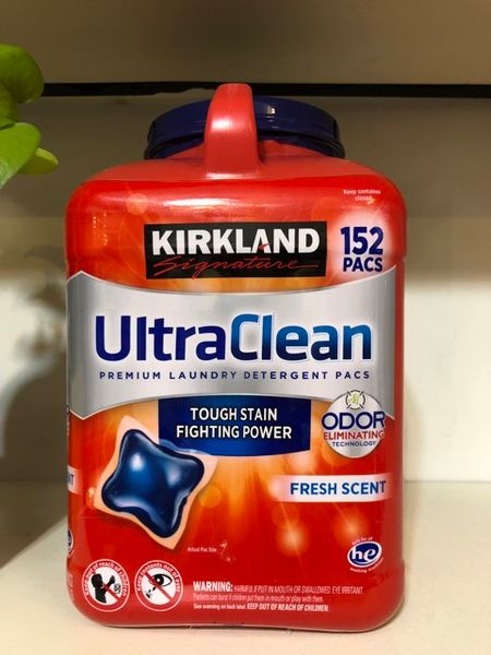 [Mẫu mới] Viên Giặt Quần Áo KIRKLAND ULTRA CLEAN 152 viên