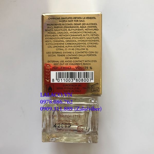 Nước hoa Mini Nữ chính hãng Versace Vanitas 4.5 ml