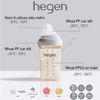 Bình Sữa Hegen PPSU Cao Cấp 150ml - 240ml - 330ml - FULL HỘP-CHECK MÃ QR-ĐẢM BẢO CHÍNH HÃNG