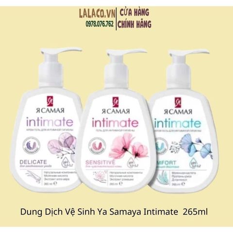 Dung Dịch Vệ Sinh Phụ Nữ Ya Samaya Intimate Làm Sạch Nhẹ Dịu Và Giảm Ngứa Hiệu Quả 265ml