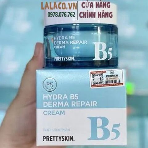 Kem dưỡng phục hồi Prettyskin Hydra B5 Derma Repair Cream 52ml