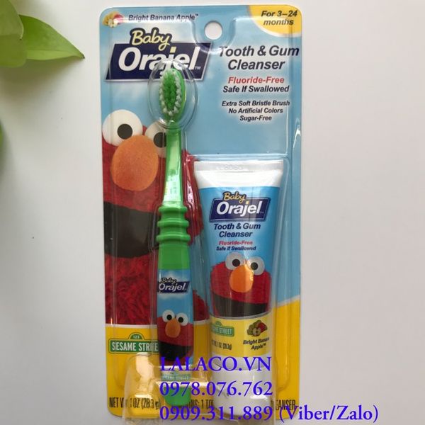 Bộ Kem Đánh Răng Và Bàn Chải Cho Bé Orajel