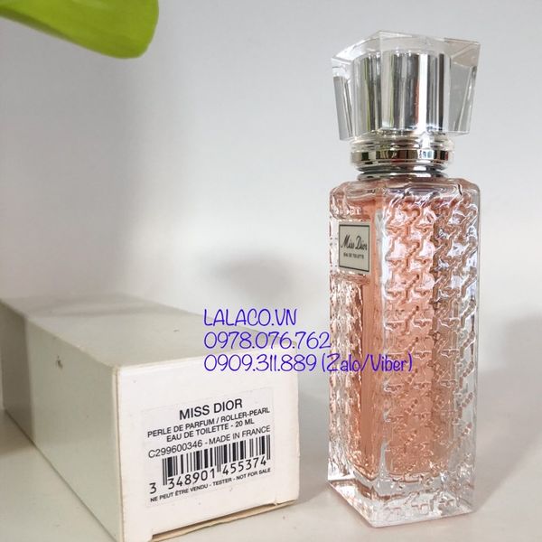 [Tester] Nước hoa dạng lăn Miss Dior EDT Roller-Pearl 20ml