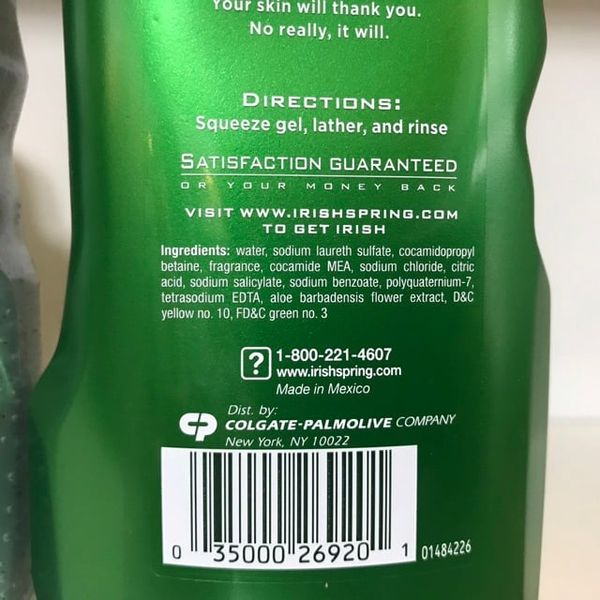 Sữa tắm nam Irish Spring 532 ml