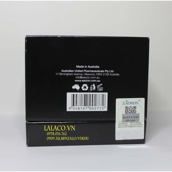 Kem trứng cá tầm đen EAORON BLACK CAVIAR CREAM 50ml