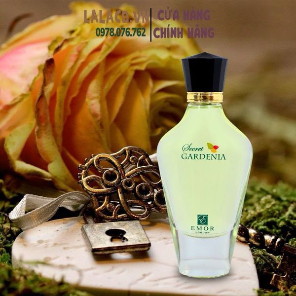 Nước hoa Emor London Secret Gardenia Pour Femme 100ml - hàng Anh; mùi hoa dành dành
