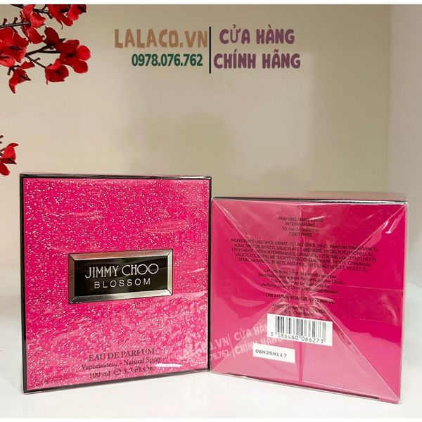 Nước Hoa Nữ Jimmy Choo Blossom EDP 100ml; mùi hương tươi tắn, ngọt ngào