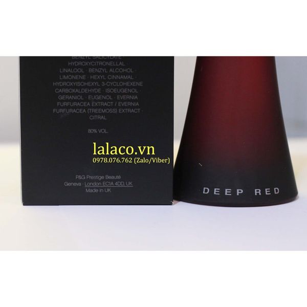 Nước hoa Nữ Hugo Deep Red For Woman 90ml