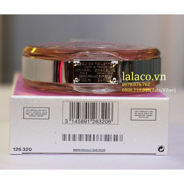 Nước hoa nữ Chanel Chance Eau Tendre 100ml - Made in France