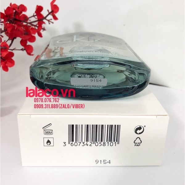 [Tester] Nước Hoa Nam Calvin Klein CK Free 100ml (không nắp)