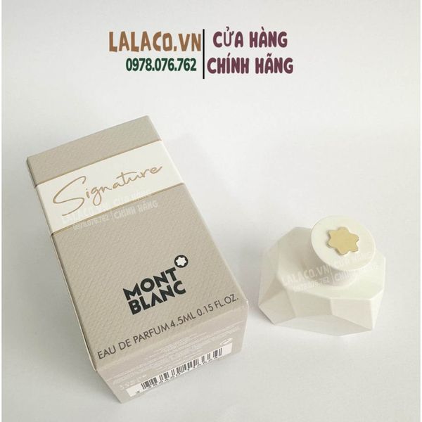 [Mini] Nước Hoa Nữ MontBlanc Signature EDP For Women 4.5ml - phong cách Nữ tính, nhẹ nhàng, quyến rũ