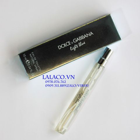 [ Chính hãng  - mini 10ml ] Nước hoa mini Dolce & Gabbana Light Blue 10ml