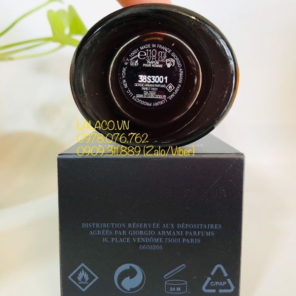 Nước hoa Nam Giorgio Armani Code Profumo Pour Homme 110ml