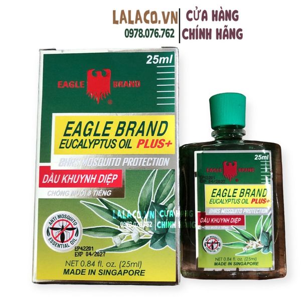 Dầu khuynh diệp con Ó Eagle Brand Eucalyptus oil 30ml - Hàng Mỹ