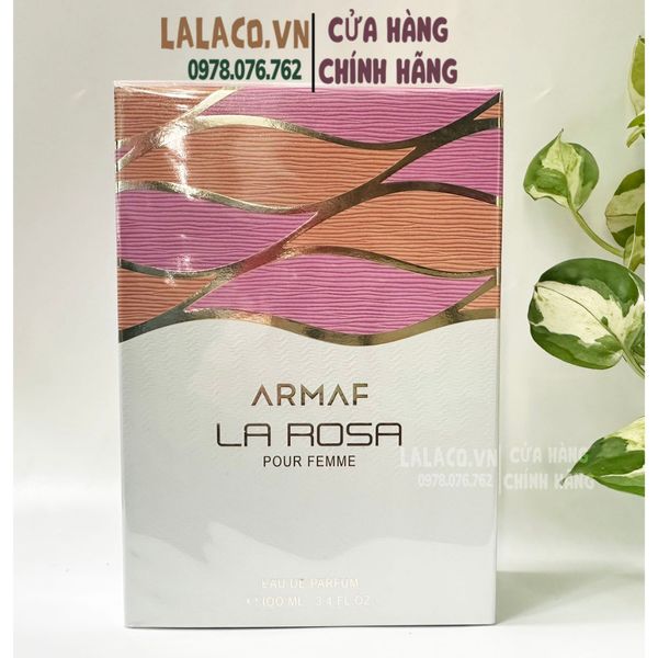 Nước hoa Nữ Armaf La Rosa Pour Femme EDP 100ml;  Ngọt ngào, Thu hút, Nữ tính