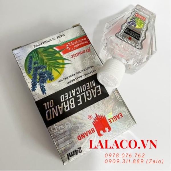 Dầu Gió con Ó Trắng Eagle Brand Lavender Aromatic 24ml