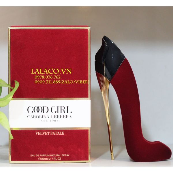 Nước Hoa Carolina Herrera Good Girl Velvet Fatale EDP 80ml