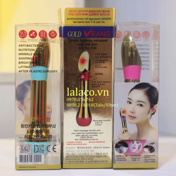 Máy massage cầm tay LED - VRANG - Hàn Quốc