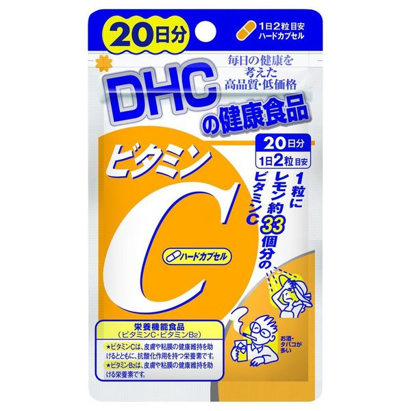 Viên Uống Vitamin C DHC giúp sáng da, mờ thâm, tăng cường đề kháng Nhật Bản