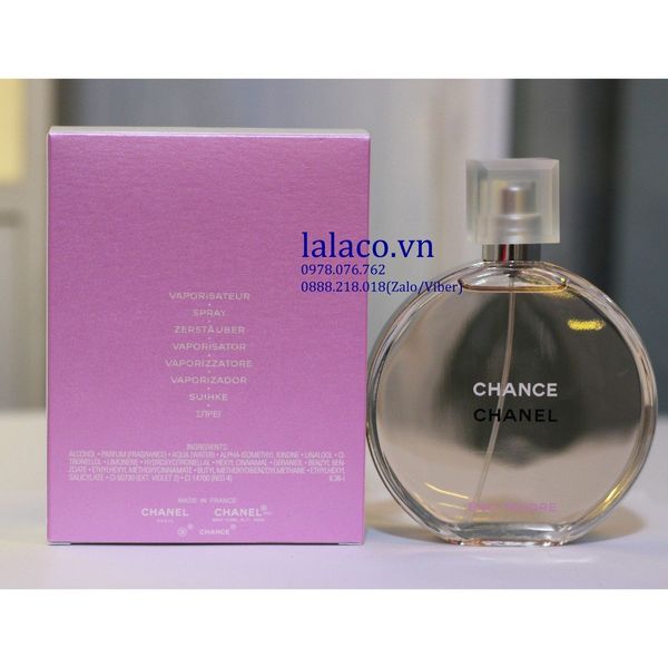 Nước hoa nữ Chanel Chance Eau Tendre 100ml - Made in France