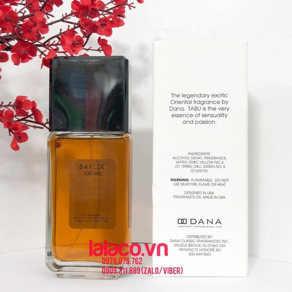 Nước hoa Nữ Tabu EDP 100ml - phong cách cổ điển, quyến rũ