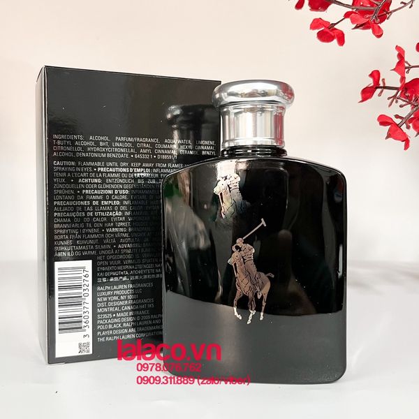 [Full seal] Nước Hoa Nam Ralph Lauren Polo Black EDT 125ml - quyến rũ & nam tính