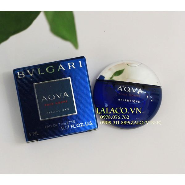 [mini] Nước hoa mini Bvlgari Aqva Atlantique 5ml