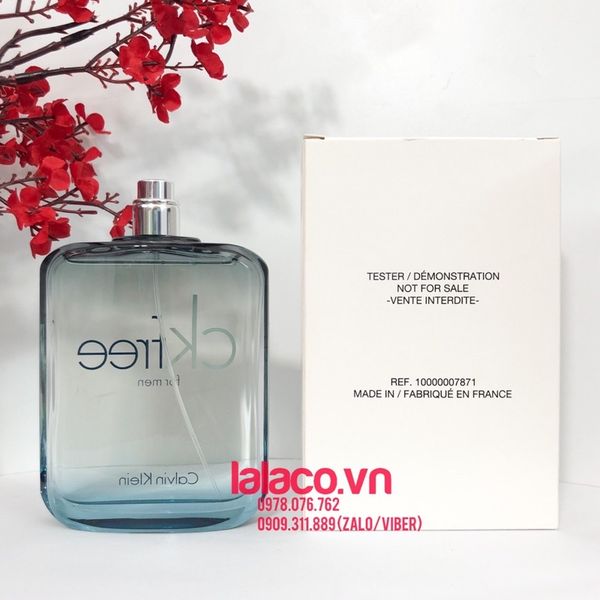 [Tester] Nước Hoa Nam Calvin Klein CK Free 100ml (không nắp)