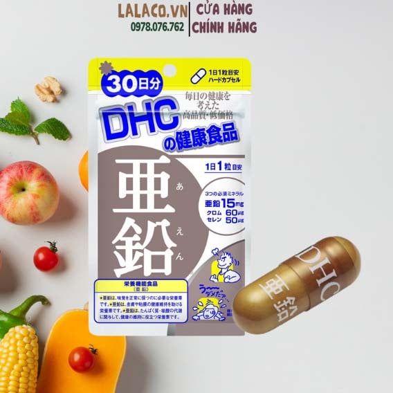 Viên uống Bổ sung Kẽm DHC Zinc Nhật Bản