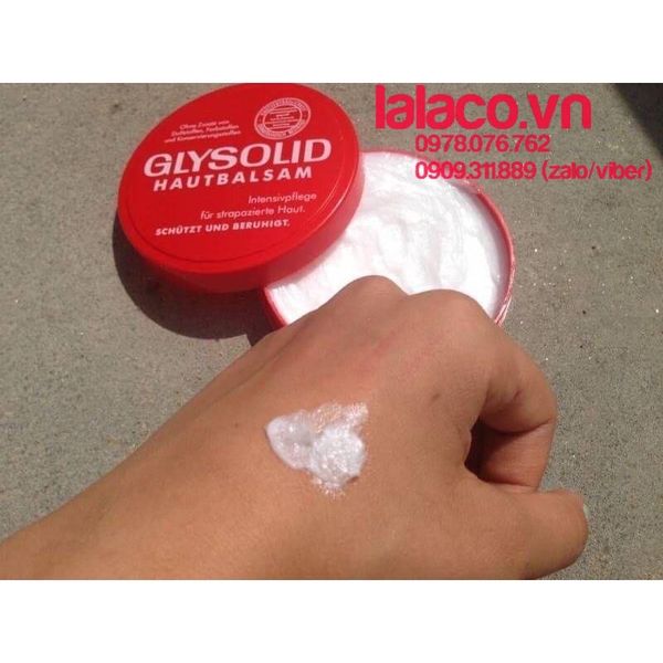 Kem nẻ Glysolid Hautbalsam Đức 100ml - da khô, nứt nẻ, thô ráp