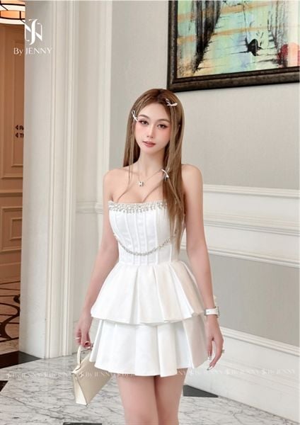  SUMMER VIBE Gemma Dress - White 