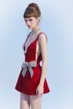  Cherry dress red COLORFUL SPRING 