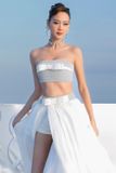  GLAMOUR COLLECTION - NORA SET WHITE 