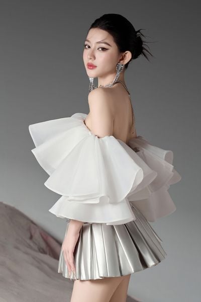  Snowfall Elegance Caily Top 