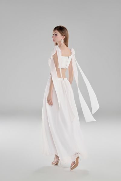 MELINE MARTHA DRESS - WHITE 