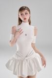  LE JARDIN DE JENNY Kate Dress - WHITE 