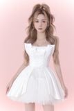  BARBIE Hebe Dress - White 