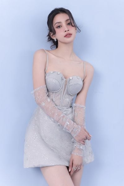  SUMMER VIBE Selina Dress - Gray 