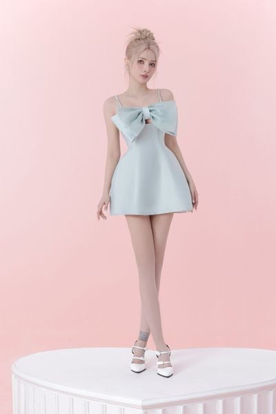  BARBIE Jenny Dress - Baby Blue 