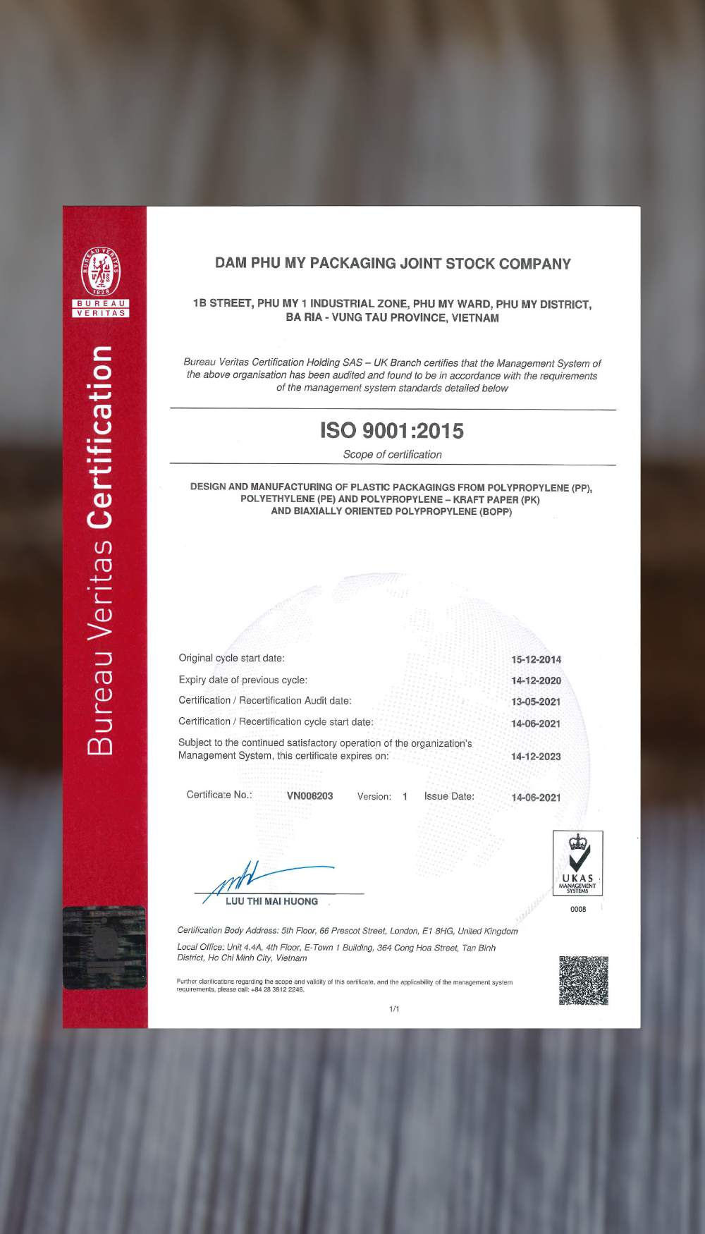 ISO 9001:2015