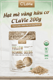  Hạt mè vàng hữu cơ C’LaVie 200g 