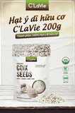  Hạt ý dĩ hữu cơ C’LaVie 200g 