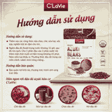  Đậu đỏ azuki hữu cơ C’LaVie 200g 
