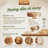  Hạt lanh vàng hữu cơ C’LaVie 200g 
