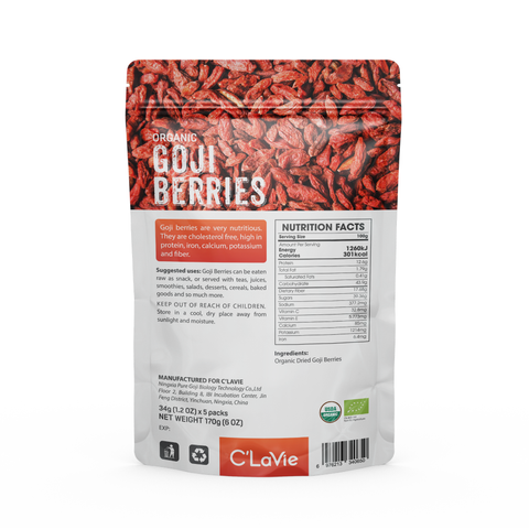  Kỷ tử hữu cơ C'LaVie 170g 