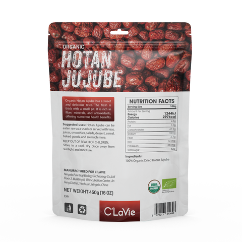  Táo đỏ Hotan hữu cơ C’LaVie 450g 