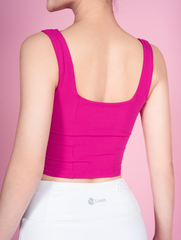 Áo Bra Croptop Tập Yoga Gym Nữ Livan LV24S04F101 (D)
