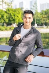 Áo Khoác Gió Thể Thao Nam 2 Lớp LV23222002