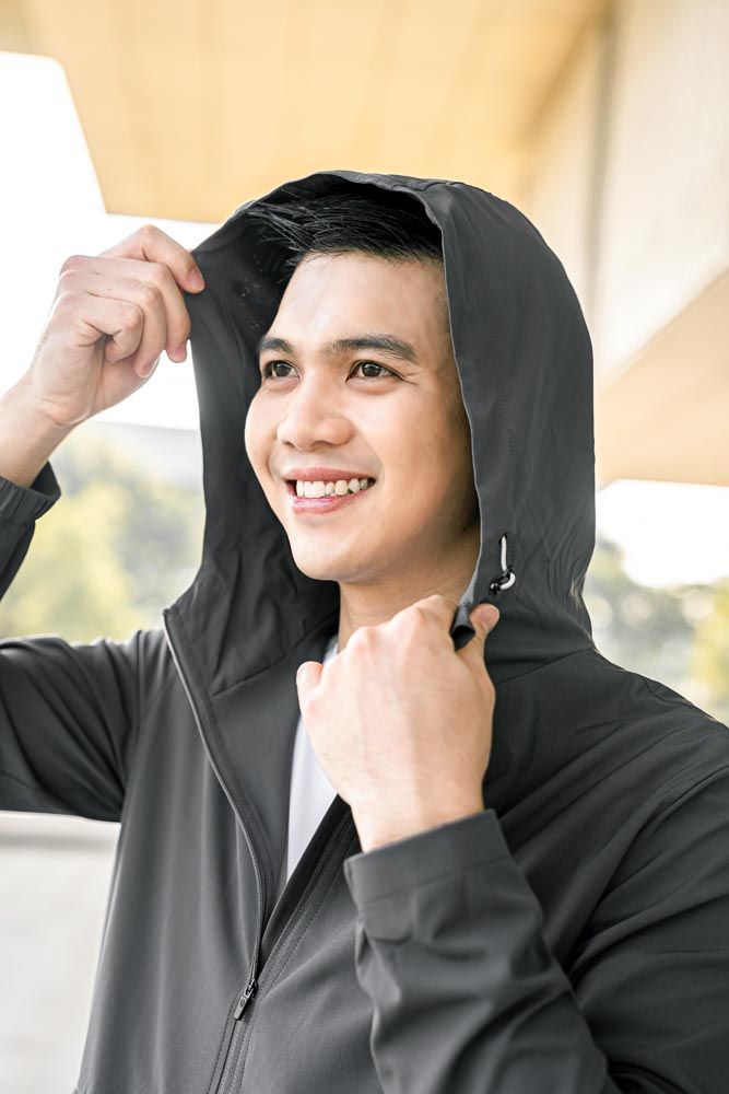 Áo Khoác Gió Thể Thao Nam 2 Lớp LV23222002