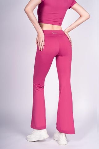 Bộ Tập Yoga Nữ Áo Croptop & Quần Ống Loe Yowin YW24N01F503 (D)
